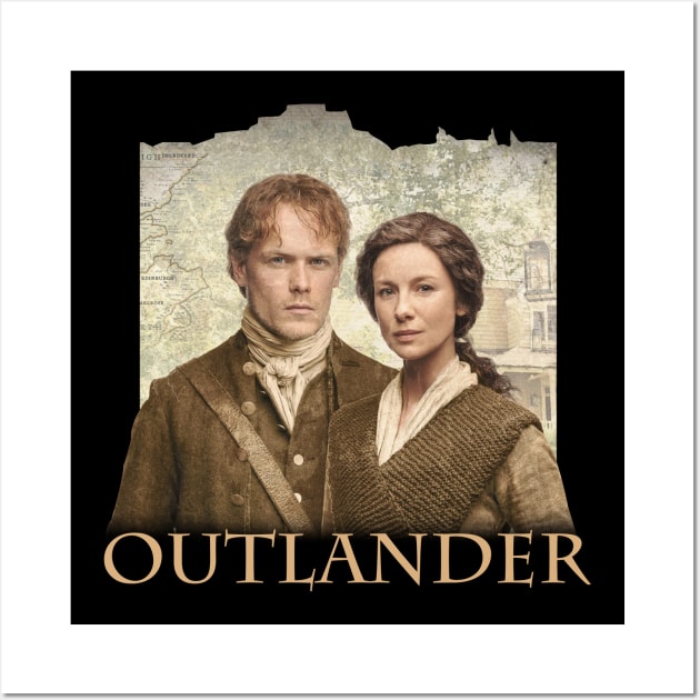 Outlander Sepia Wall Art by devanpm